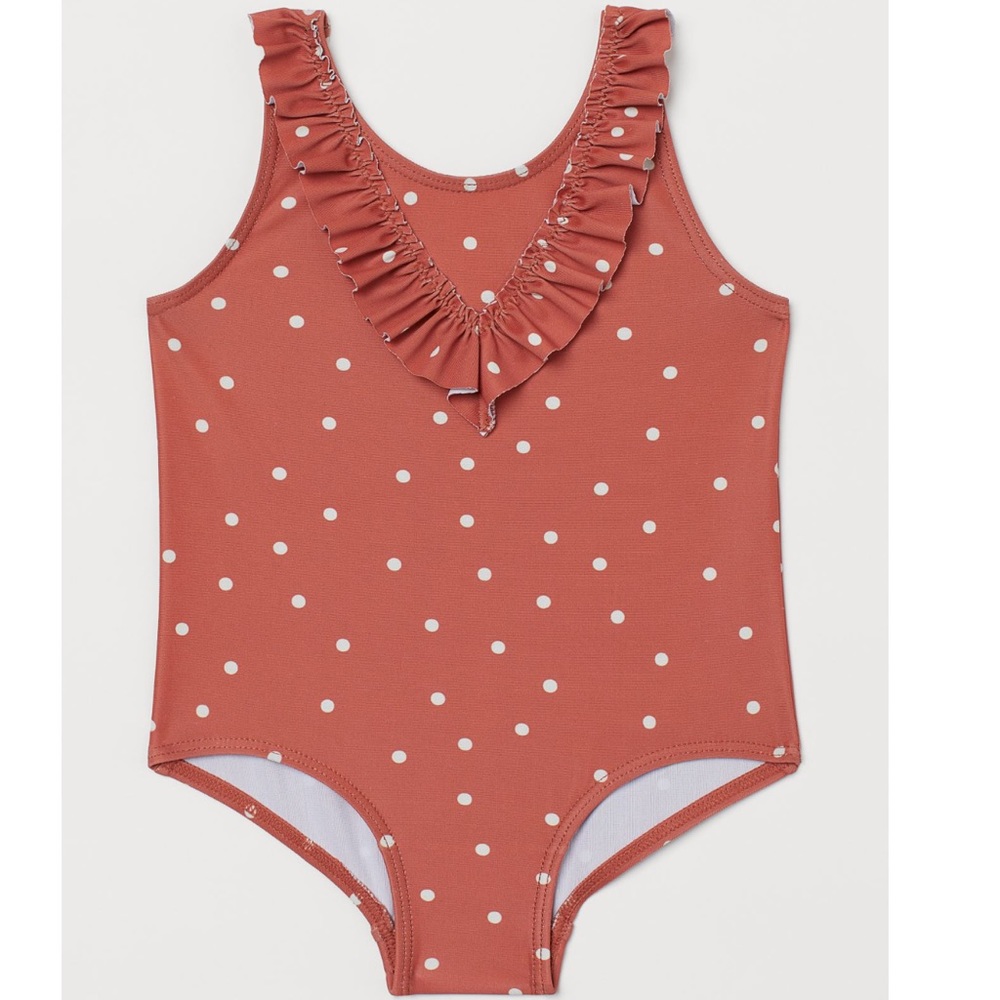 H&M ruffle swimsuit